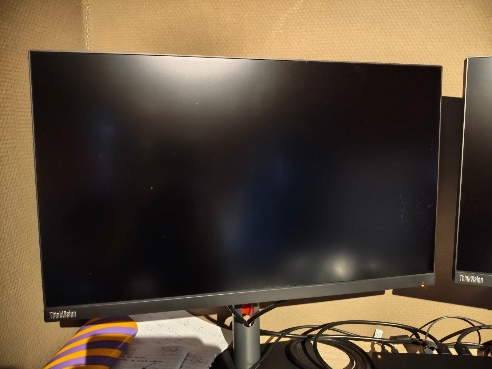 Lenovo ThinkVision P24q-30 QHD Monitor | 2 stuks, Computers en Software, Monitoren, Ophalen, IPS, Zo goed als nieuw, Quad HD (2K)