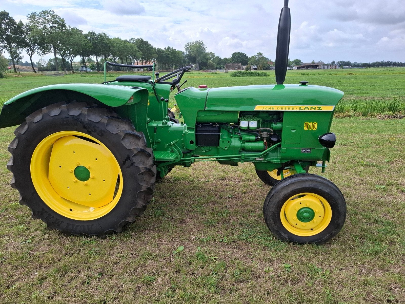 John Deere-Lanz 510, Ophalen