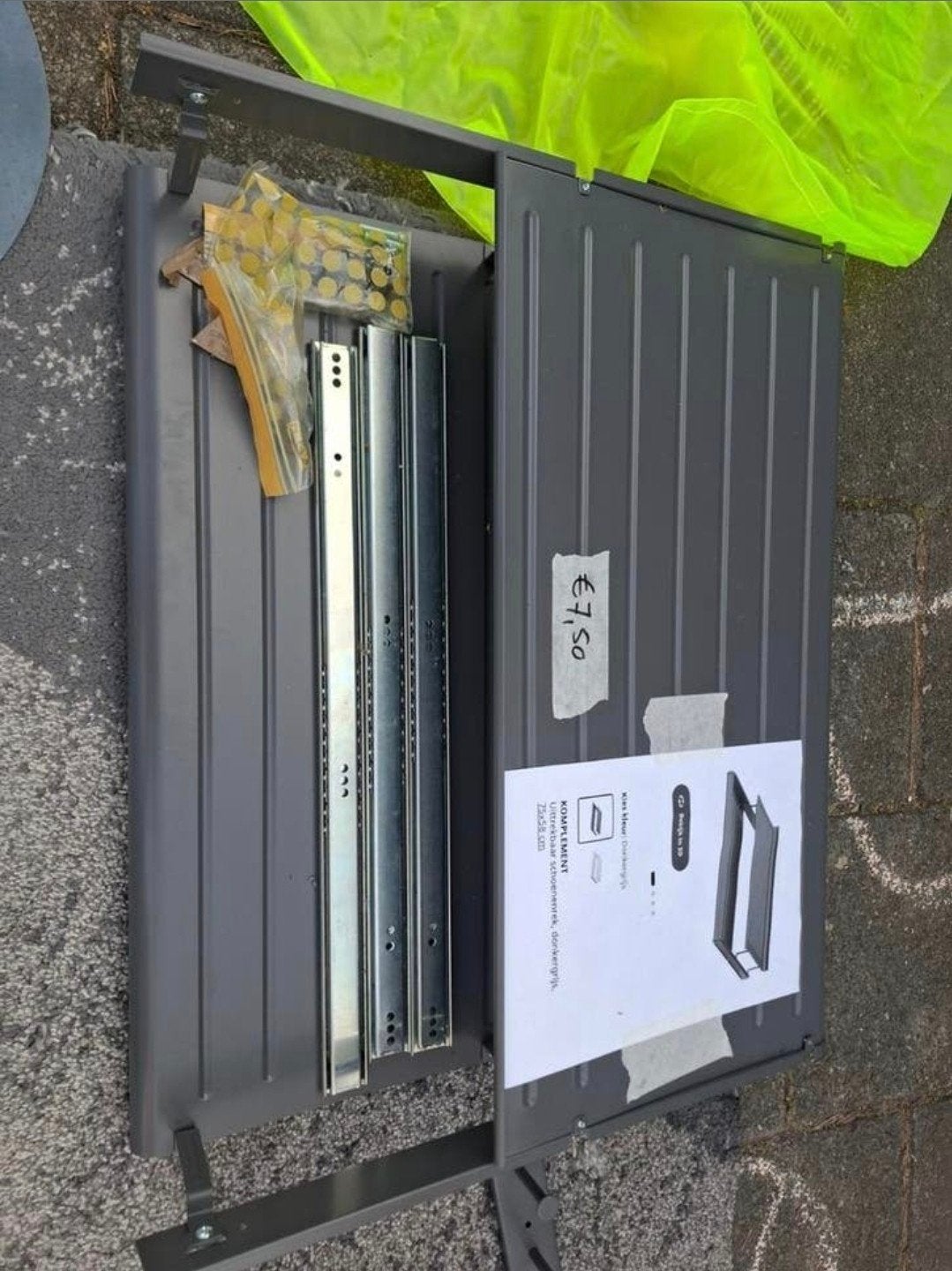 IKEA KOMPLEMENT uitschuifbaar schoenenrek, Ophalen