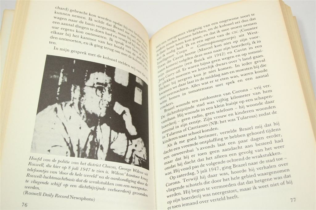 Het Roswell Incident — UFO Geheimen uit 1946, Boeken, Ophalen of Verzenden, Gelezen, Overige onderwerpen, Achtergrond en Informatie