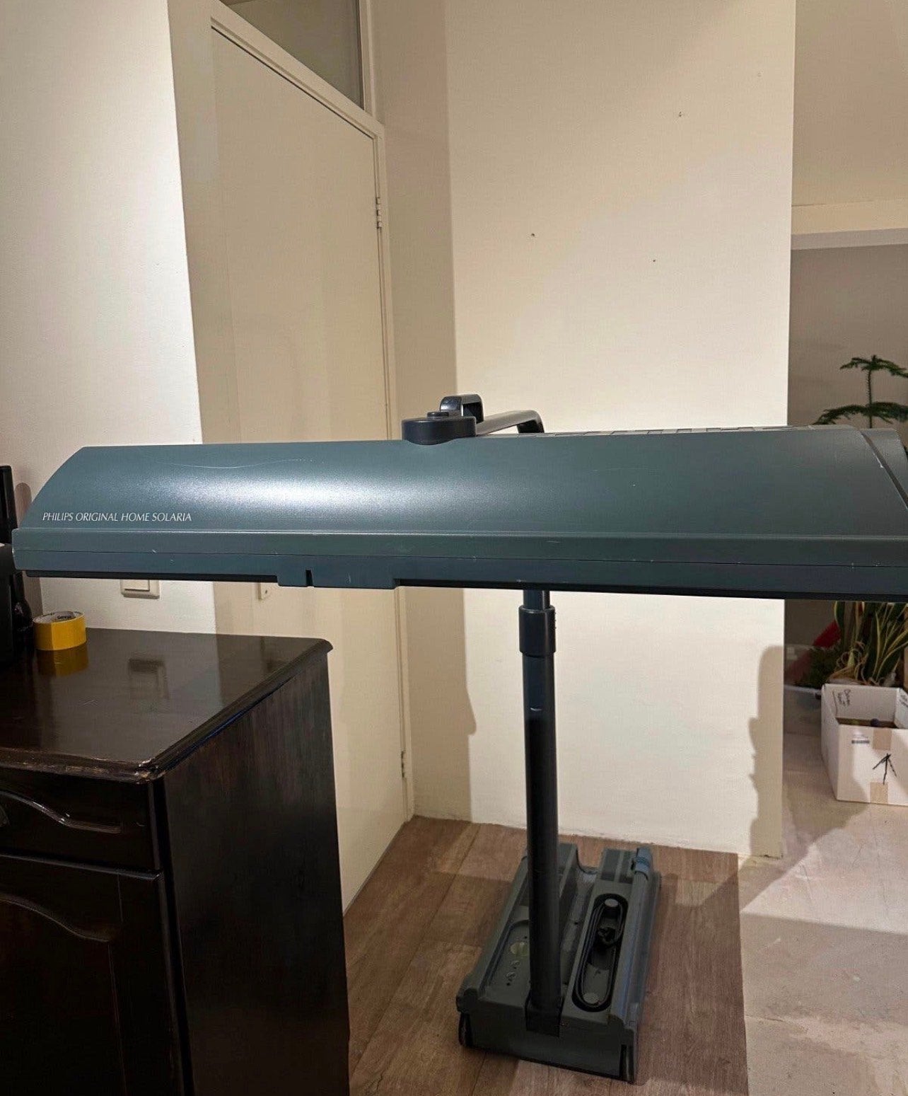 Philips Inklapbare Zonnebank - Compact en Gebruiksvriendelij, Ophalen, Gebruikt, Zonnebank enkelzijdig, Minder dan 10 lampen