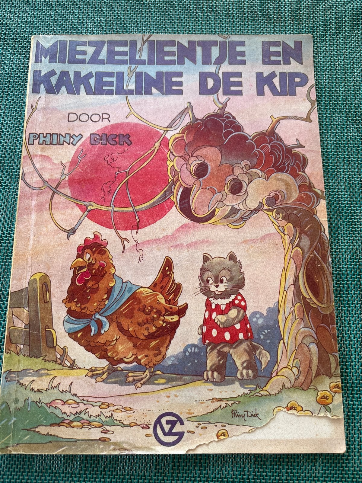 Miezeltje en Kakeline de Kip - Phiny Dick (Vierde Druk), Ophalen of Verzenden, Gelezen, Fictie algemeen