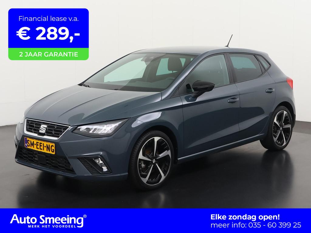 SEAT Ibiza 1.0 EcoTSI FR DSG | Camera | Stoelverwarming | Zo, Auto's, Seat, 12 maanden, Gebruikt, 580 kg, Blauw