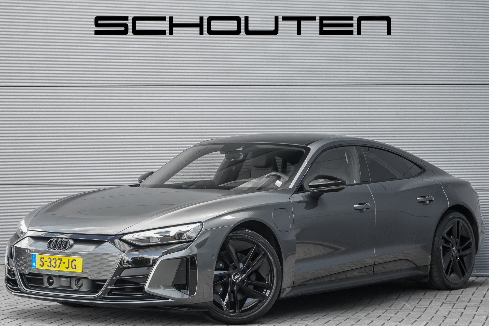 Audi e-tron GT 93 kWh Pano Luchtvering Zwart Optiek 21", Auto's, Audi, 12 maanden, 479 km, Gebruikt, Zwart