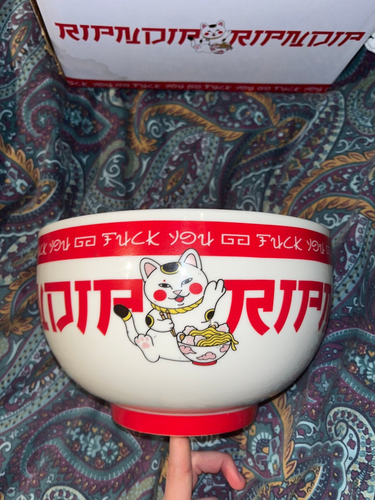 Ripndip ramen bowl new, Ophalen, Zo goed als nieuw, Overige stijlen, Schaal of Schalen