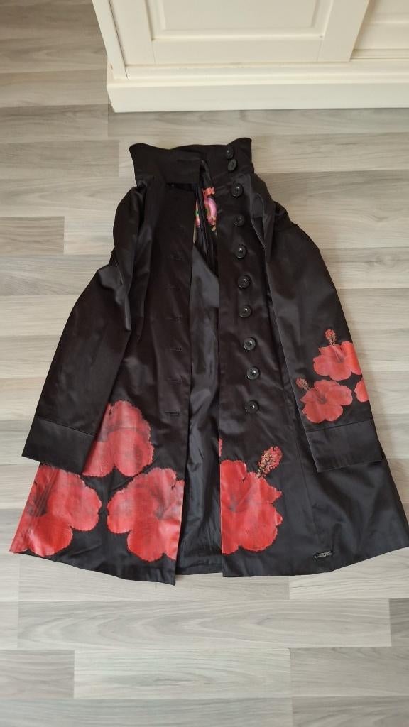 Vintage jas, Kleding | Dames, Jassen | Winter, Maat 38/40 (M), Zwart, Ophalen of Verzenden, Onbekend