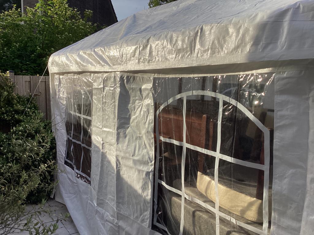 Te koop Party Tent, Ophalen, Zo goed als nieuw, Minder dan 15 m²
