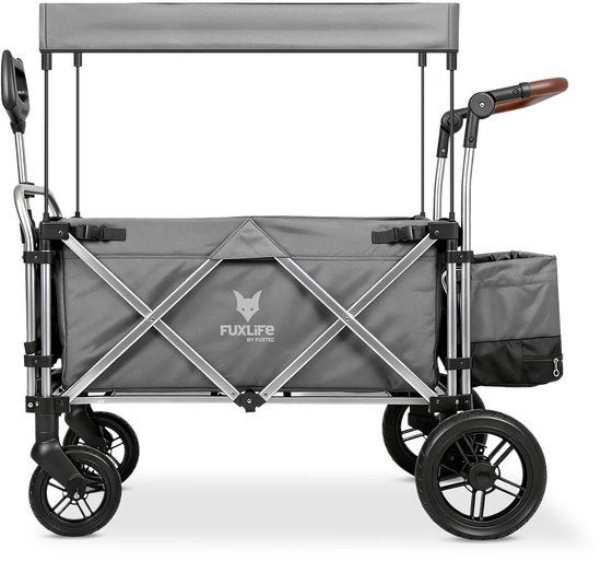 FUXTEC FX-CTL900 Opvouwbare Bolderkar met Zonnekap, Ophalen, Opvouwbaar, Nieuw