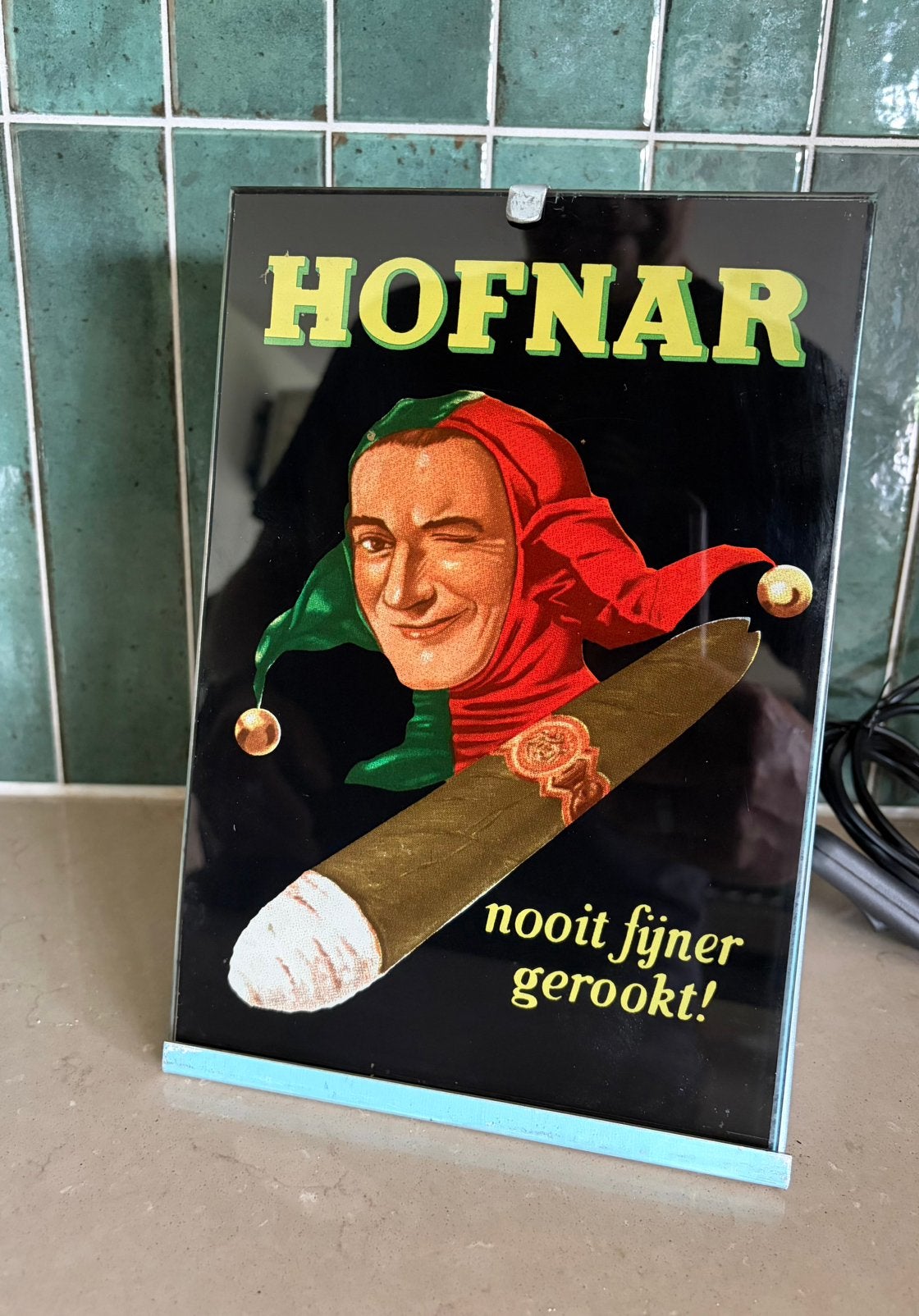 Compact lichtbakje hofnar sigaren valkenswaard, Verzamelen, Ophalen, Gebruikt, Lichtbak of (neon) lamp