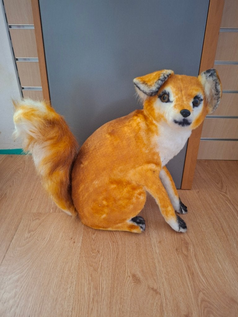 Vos decoratie, Ophalen of Verzenden, Bruin, Textiel, Landelijk