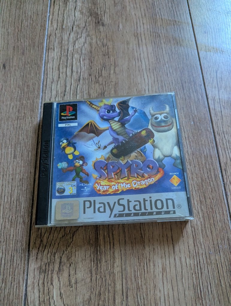 PS1 Spel - Spyro Year of the Dragon, Spelcomputers en Games, Avontuur en Actie, 1 speler, Ophalen of Verzenden, Zo goed als nieuw