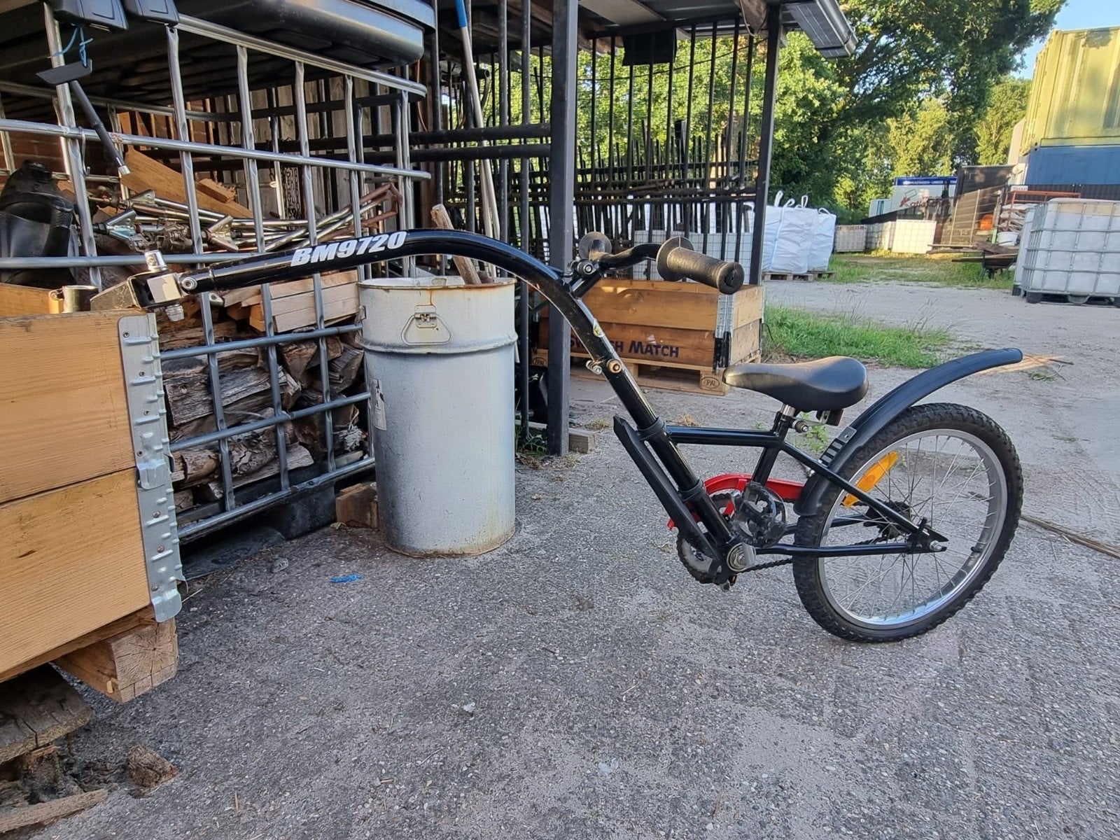Kinder aanhangfiets BM9720 - In goede staat, Fietsen en Brommers, Fietsaccessoires | Aanhangers en Karren, Gebruikt, Minder dan 20 kg