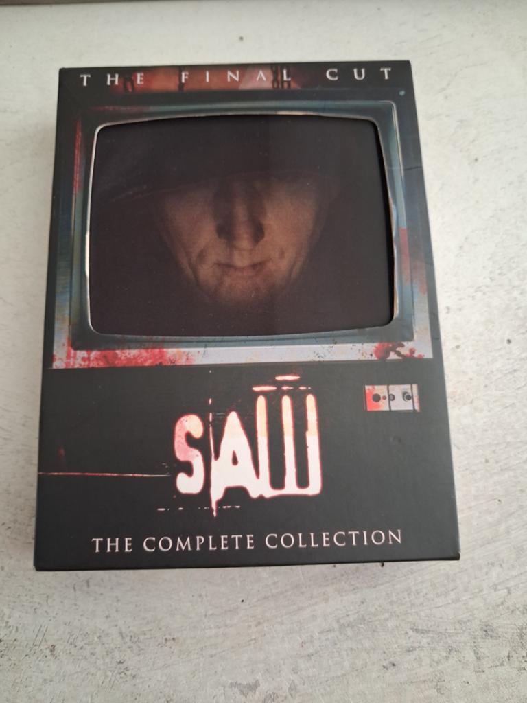 Saw 1-7 bluray, Cd's en Dvd's, Dvd's | Horror, Ophalen, Vanaf 16 jaar, Slasher, Boxset
