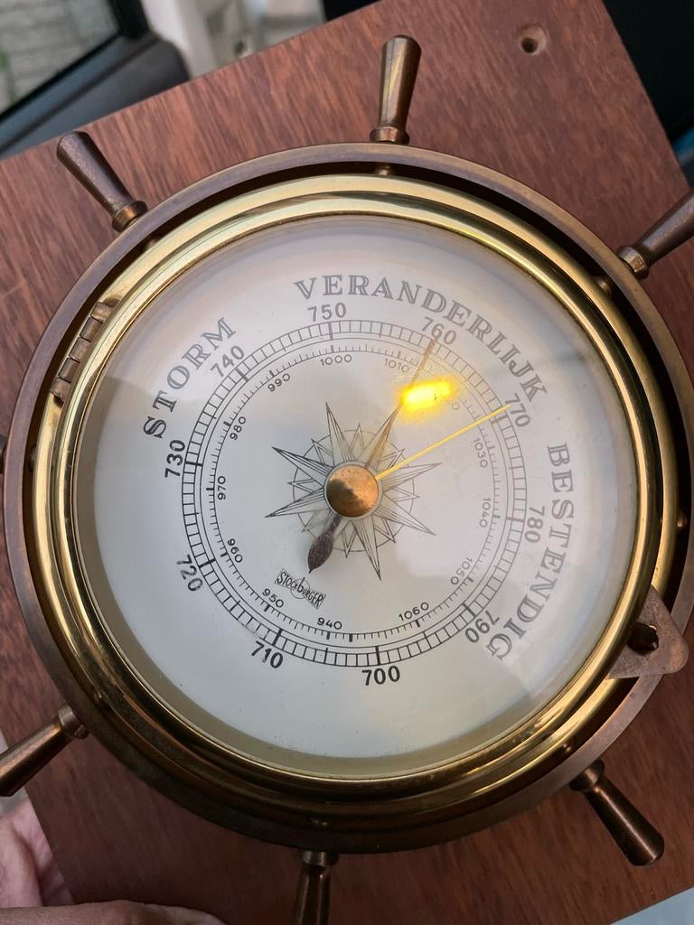 Stockburger Barometer, Ophalen of Verzenden, Gebruikt, Barometer
