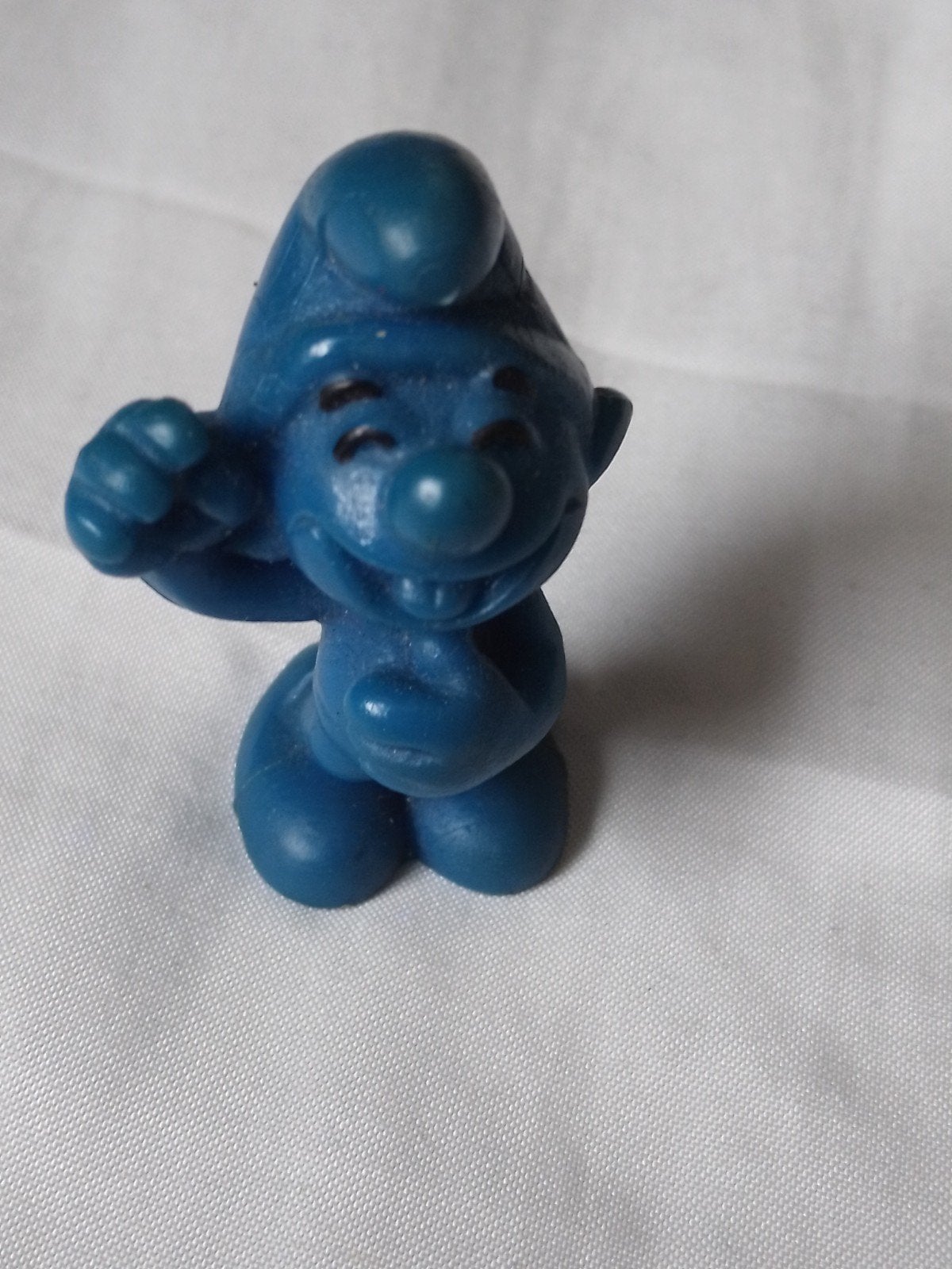 RAR, Vintage Smurf figuur - Bully Peyo - Zeldzaam, Verzamelen, Smurfen, Verzenden, Gebruikt, Overige Smurfen, Poppetje, Figuurtje of Knuffel