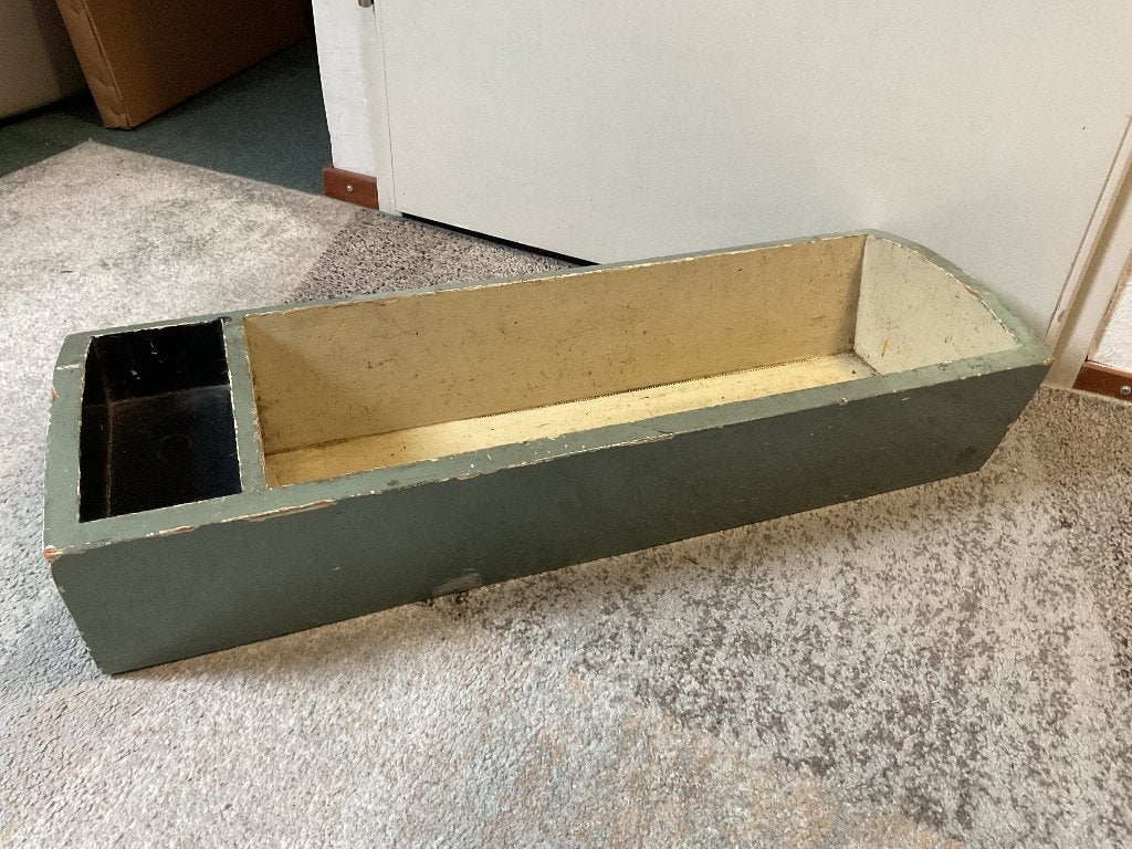 Oude gereedschap kist ambacht school, Antiek en Kunst, Antiek | Gereedschap en Instrumenten, Ophalen