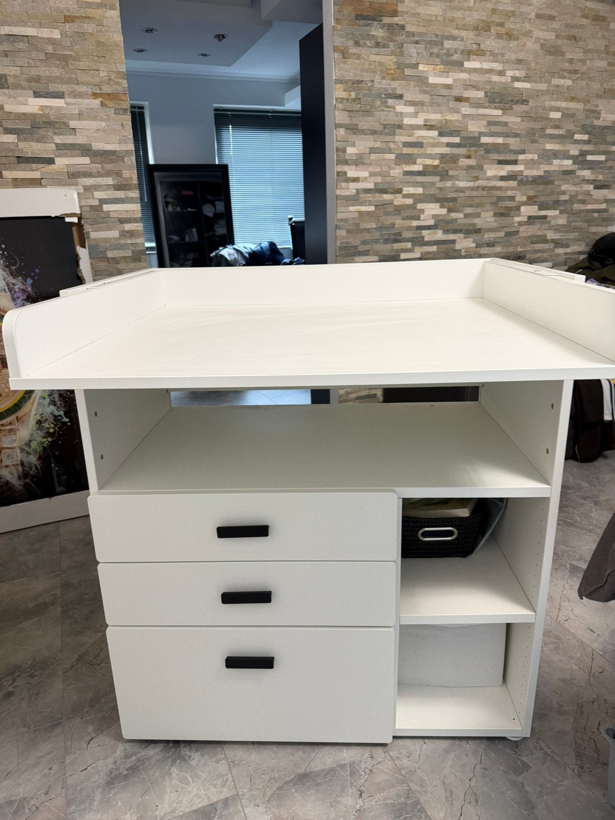 Ikea commode, wit wit/met 3 lades, 90x79x100 cm, Ophalen, 50 tot 70 cm, 90 tot 105 cm, 100 cm of meer