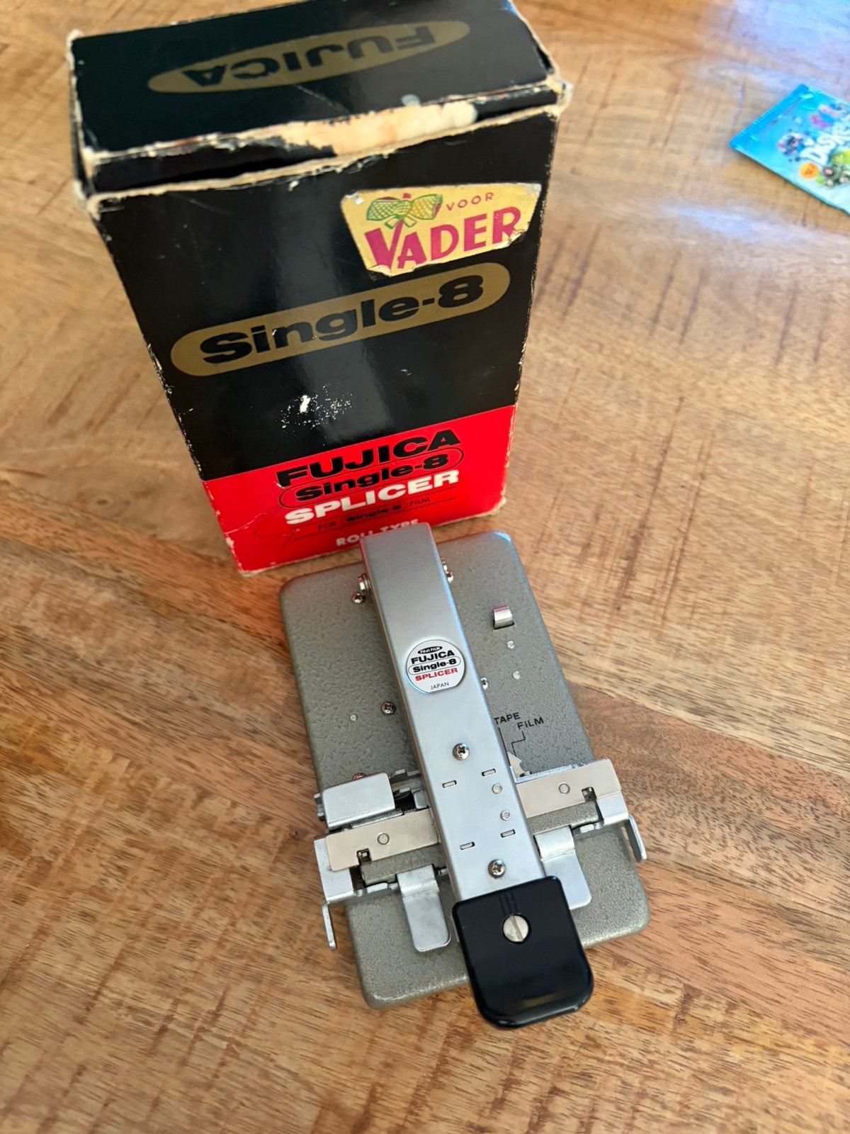 Vintage Fujica Single-8 Splicer – met originele doos, Ophalen of Verzenden, 8mm film