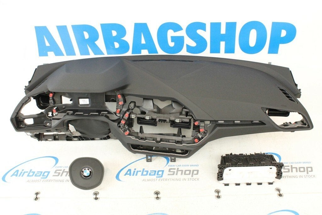 Airbag set Dashboard M zwart BMW 1 serie F40 (2019-heden), Gebruikt, Ophalen of Verzenden