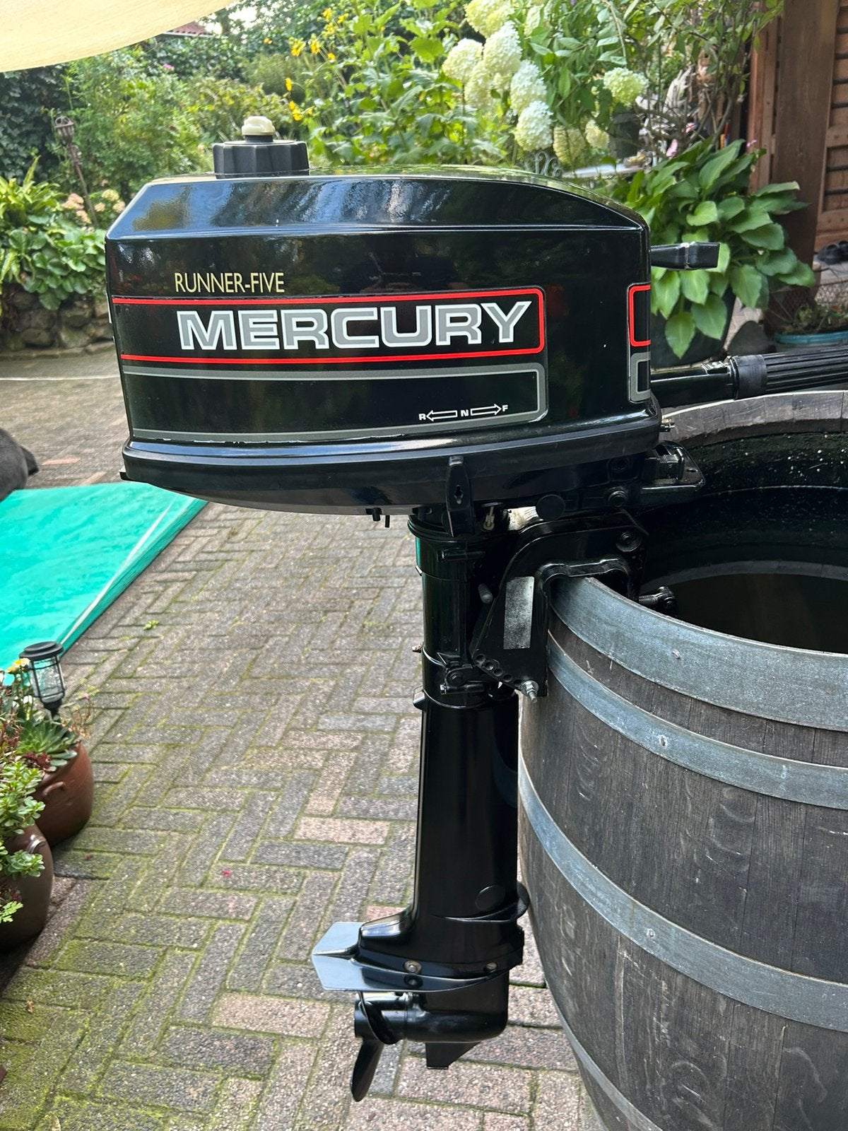 Mercury 5 pk buitenboordmotor, Watersport en Boten, Bootonderdelen, Zo goed als nieuw, Motor en Techniek, Motorboot, Ophalen