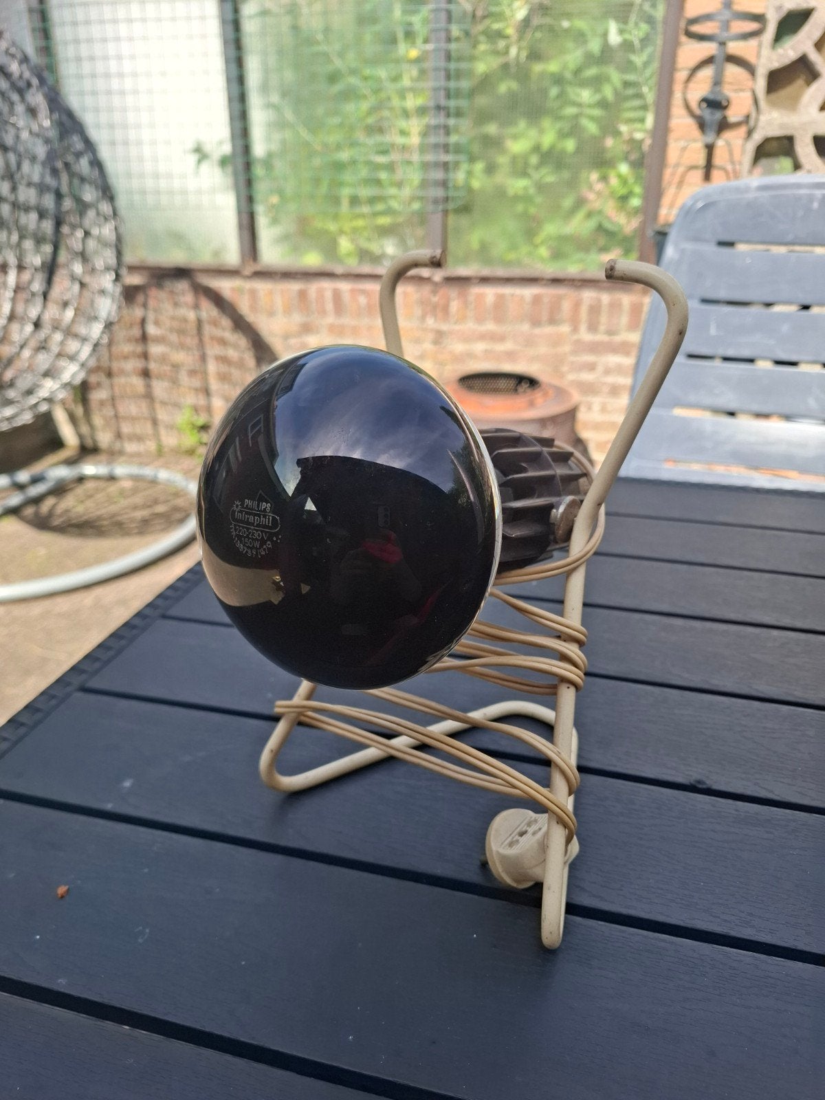 Vintage Philips Infraphil Infraroodlamp, Ophalen of Verzenden