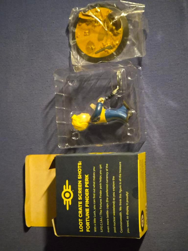 Fallout Fortune Finder Perk Figuur - Loot Crate Exclusive, Ophalen of Verzenden, Nieuw