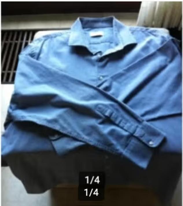 Heren overhemd Canda 3.XL 47/48 Blauw, Blauw, Ophalen of Verzenden, Zo goed als nieuw, Canda
