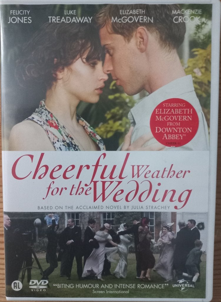 Originele DVD Cheerful weather for the Wedding, Alle leeftijden, Nederlands, Ophalen of Verzenden, Gebruikt
