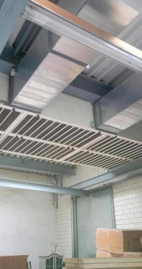Verfspuit afzuiging spuitcabine 2,5x 5 meter met waterfilter, Ophalen of Verzenden, Gebruikt, Afzuiger
