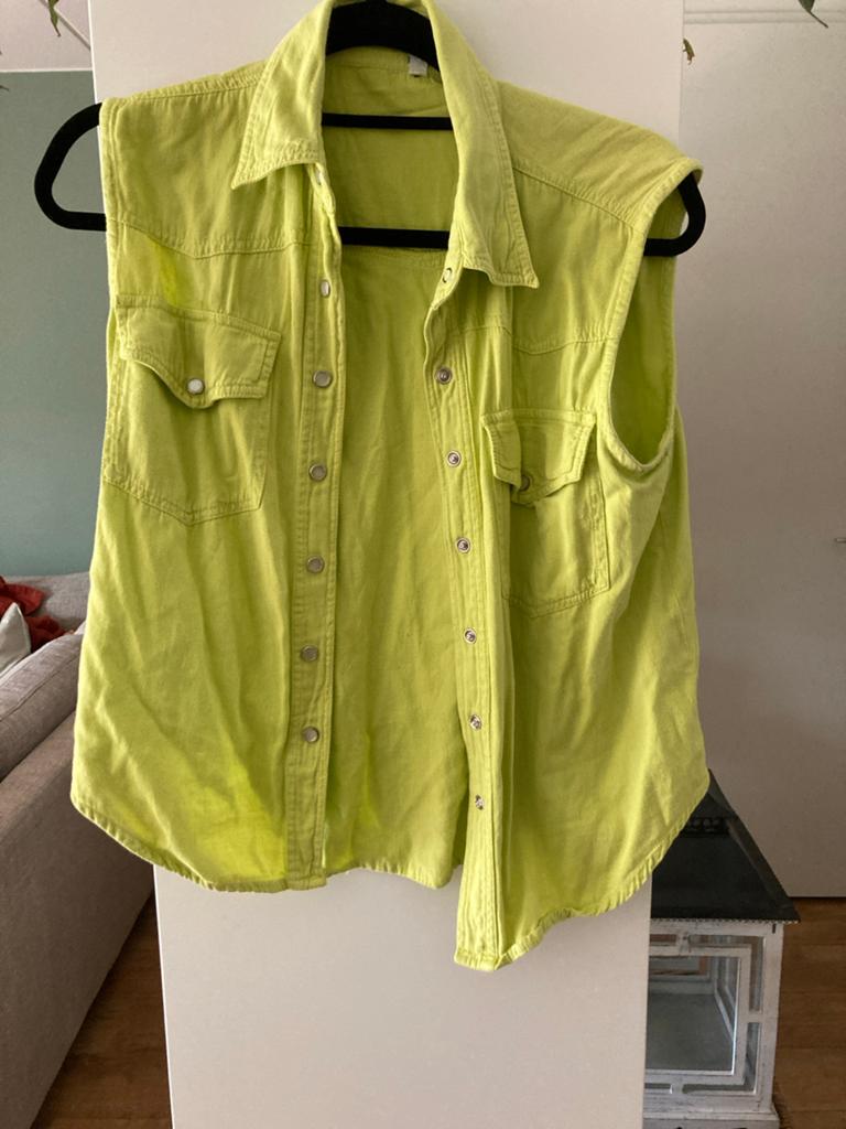 Maat S, merk:C&A mouwloos shirt, Kleding | Dames, Bodywarmers, Ophalen of Verzenden, Zo goed als nieuw