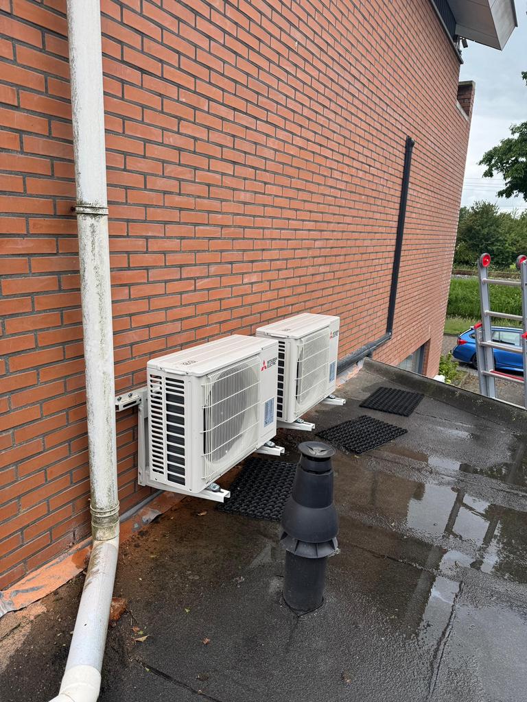 Airco / stek zeer scherp geplaatst mitsubishi electric, 3 snelheden of meer, Ophalen of Verzenden, Zo goed als nieuw, 100 m³ of groter
