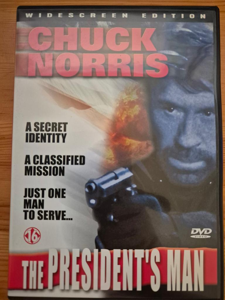 The President's Man (Chuck Norris), Vanaf 16 jaar, Ophalen of Verzenden, Zo goed als nieuw, Actie