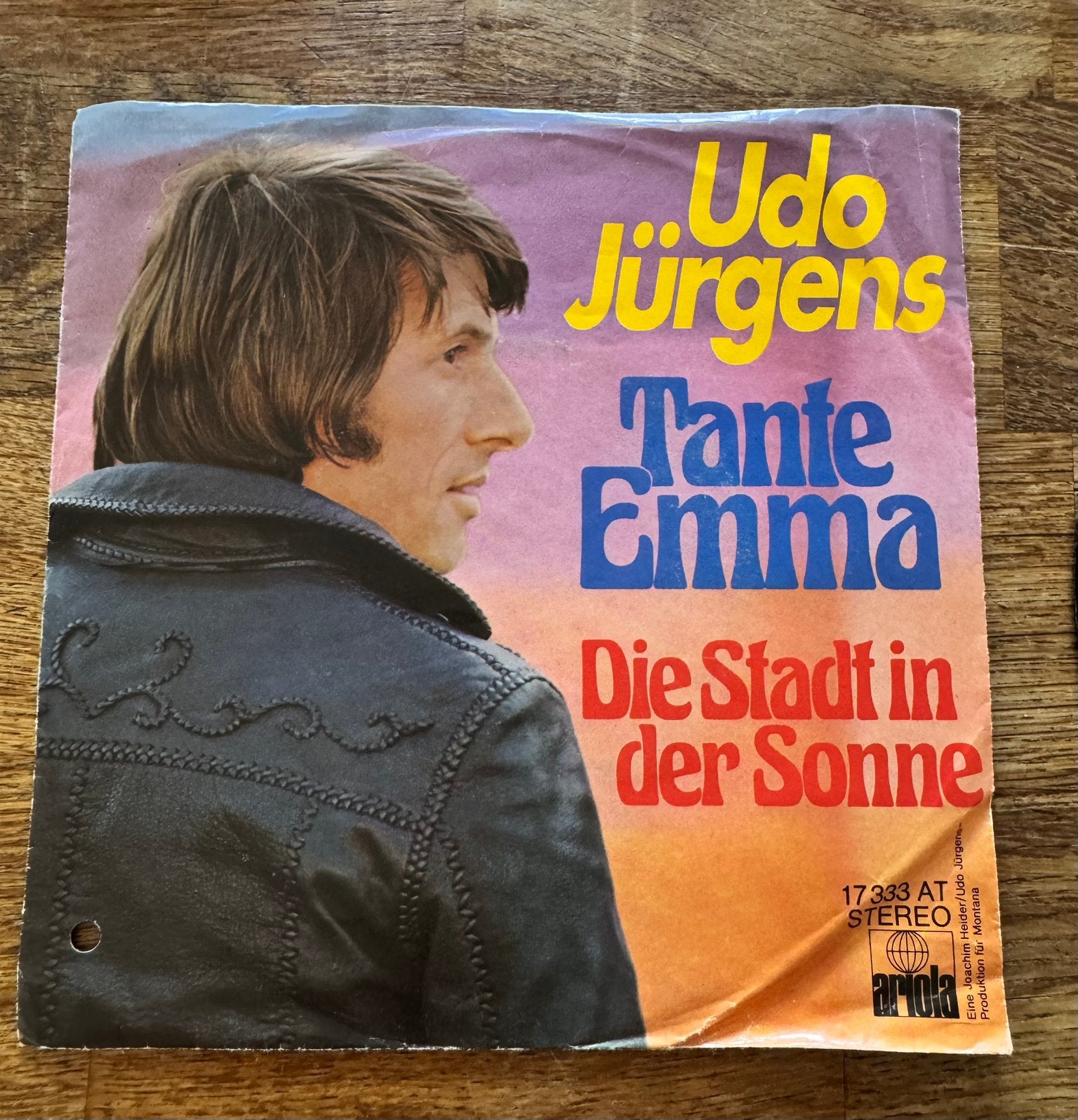 Vinyl Single - Udo Jurgens, Ophalen of Verzenden, Zo goed als nieuw, Pop