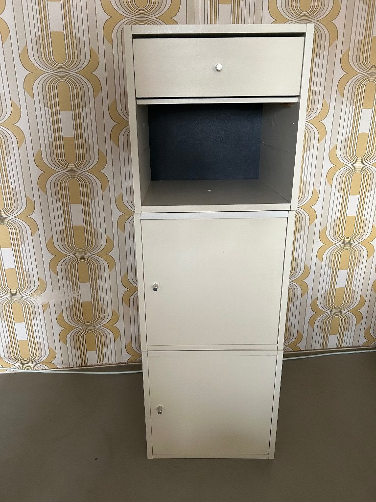3 Pastoe kubus kastjes Cees Braakman, Ophalen, Gebruikt, Met lade(s), Minder dan 150 cm