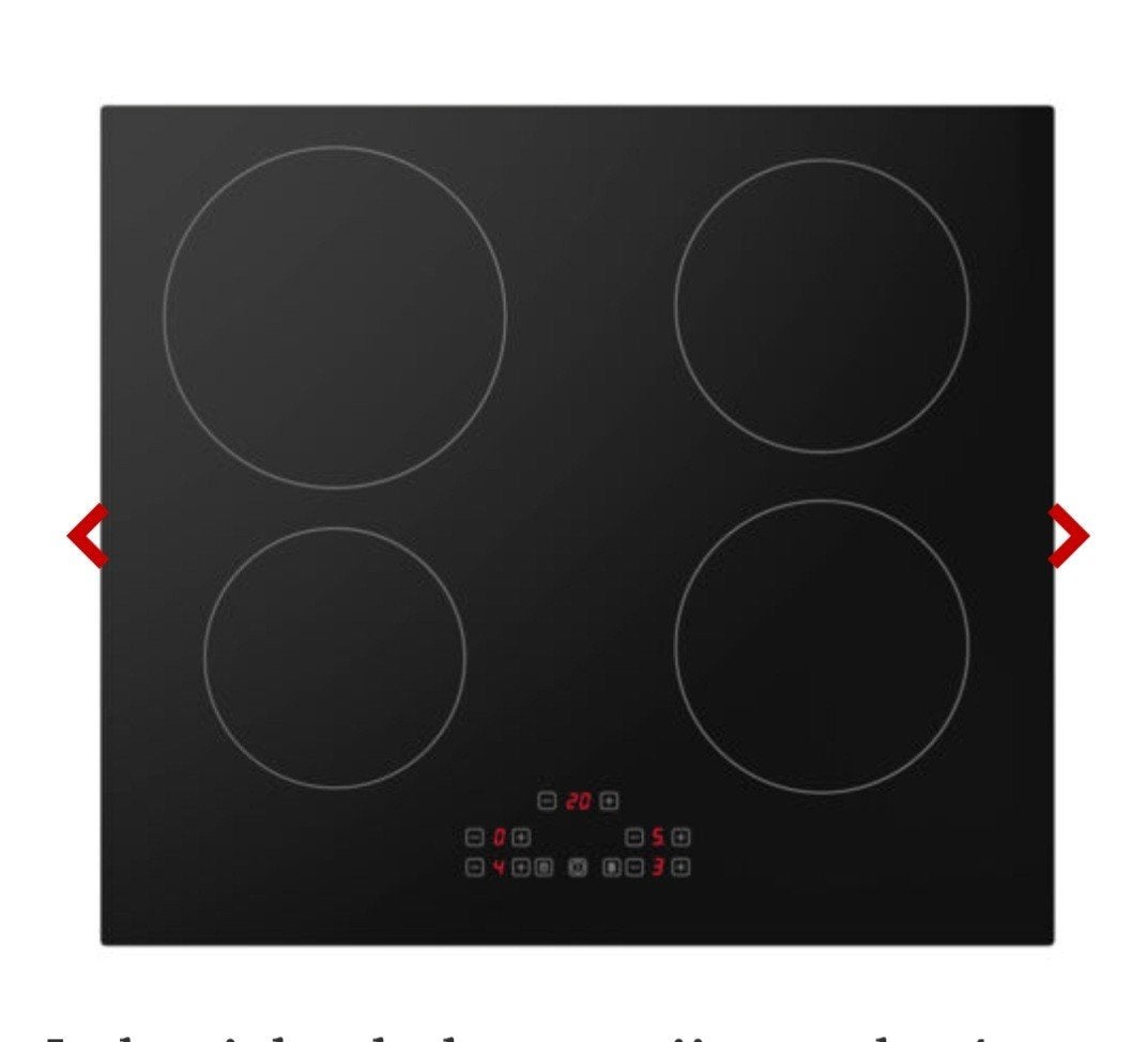 Tomado TIH6010B inductiekookplaat (nog nieuw in doos), Witgoed en Apparatuur, Kookplaten, Ophalen, Nieuw, 4 kookzones, Inductie