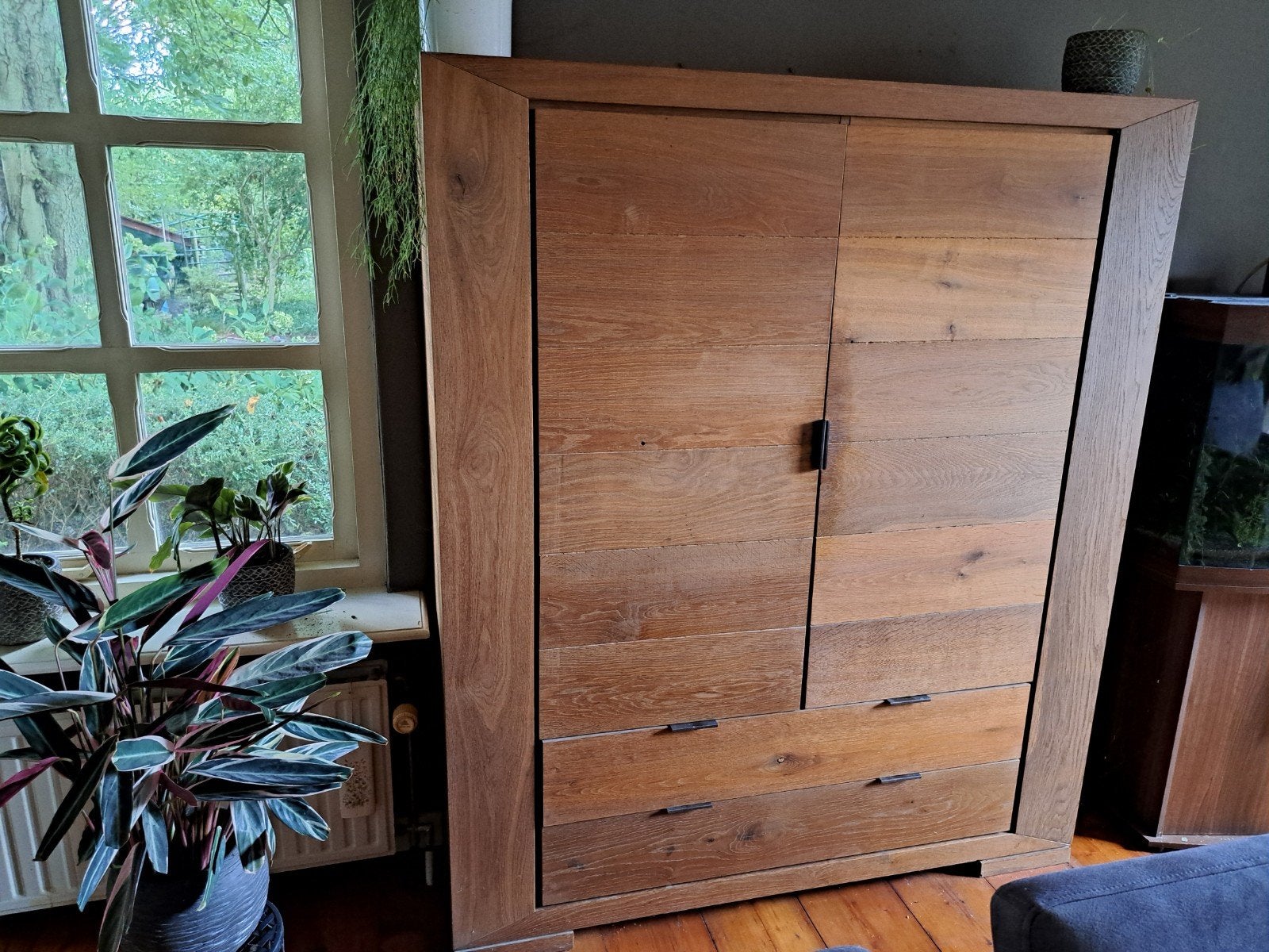 mooie broodkast van zware kwaliteit 150x178x40, Antiek en Kunst, Ophalen