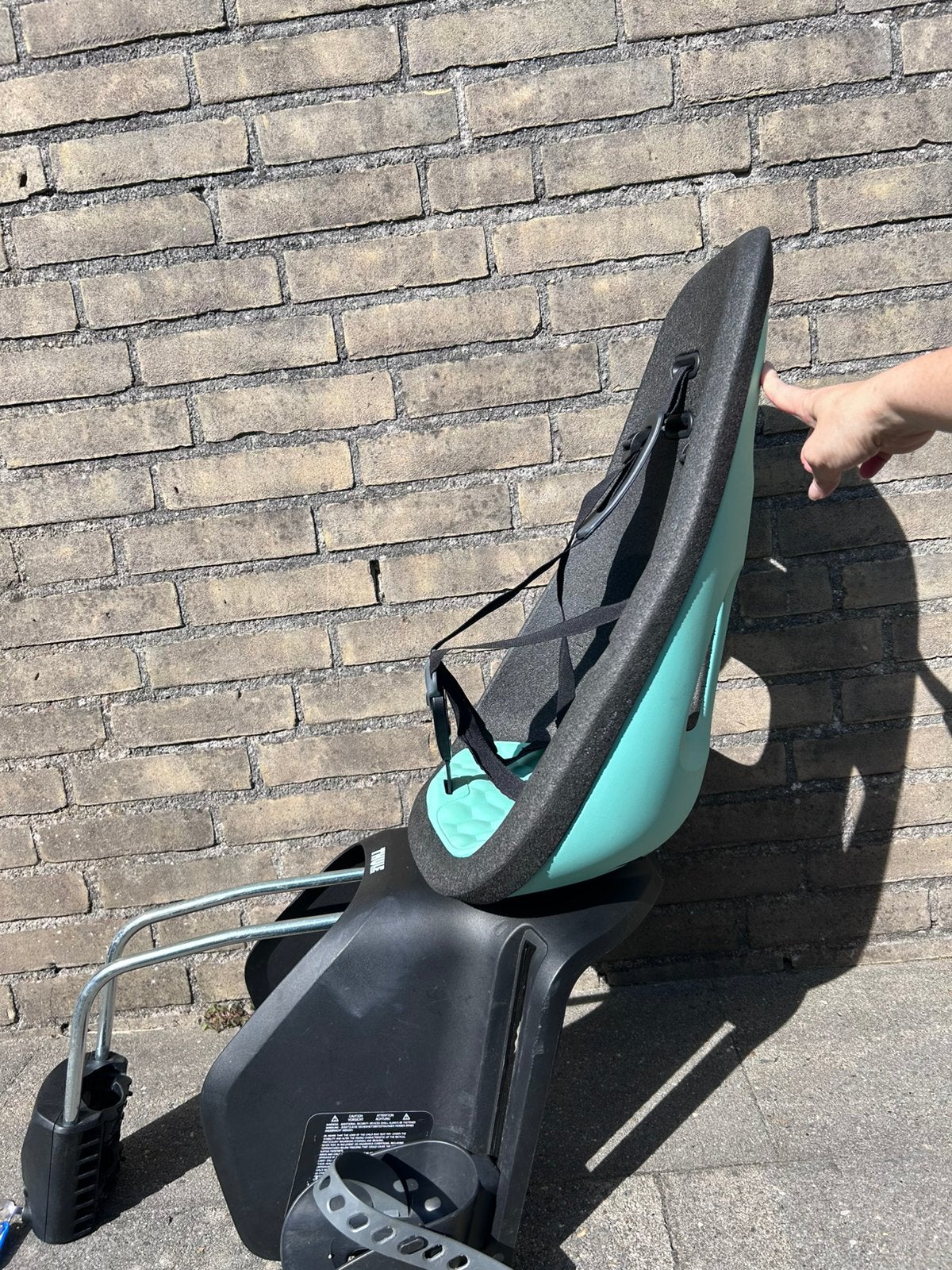 Thule Yepp Maxi fietsstoeltje, Ophalen, Zo goed als nieuw