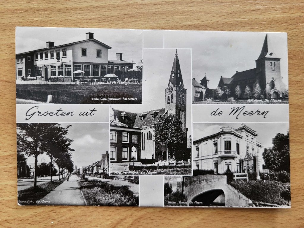 ansicht de MEERN meerluik, Verzamelen, Ansichtkaarten | Nederland, Ophalen, Voor 1920, Utrecht