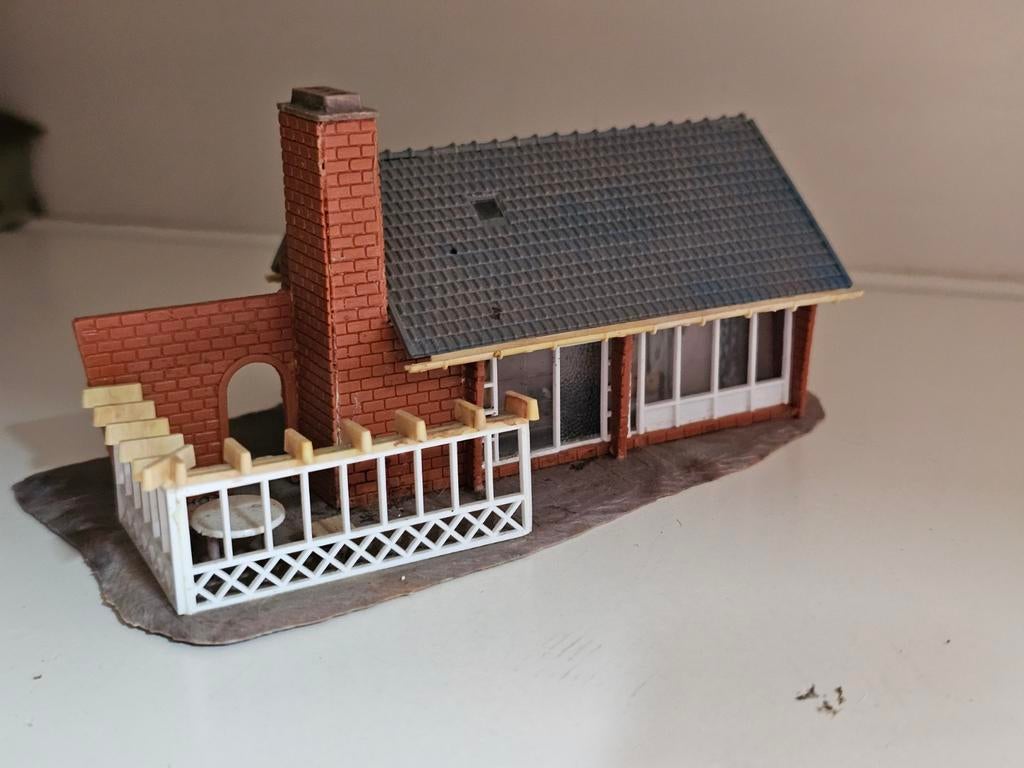 Modeltrein Ho villa,  huisje, Ophalen of Verzenden, Gelijkstroom, Wagon, Overige merken