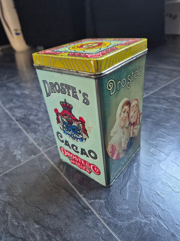 Vintage Droste's Cacao blik - Antiek verzamelobject, Ophalen of Verzenden, Gebruikt, Overige, Droste