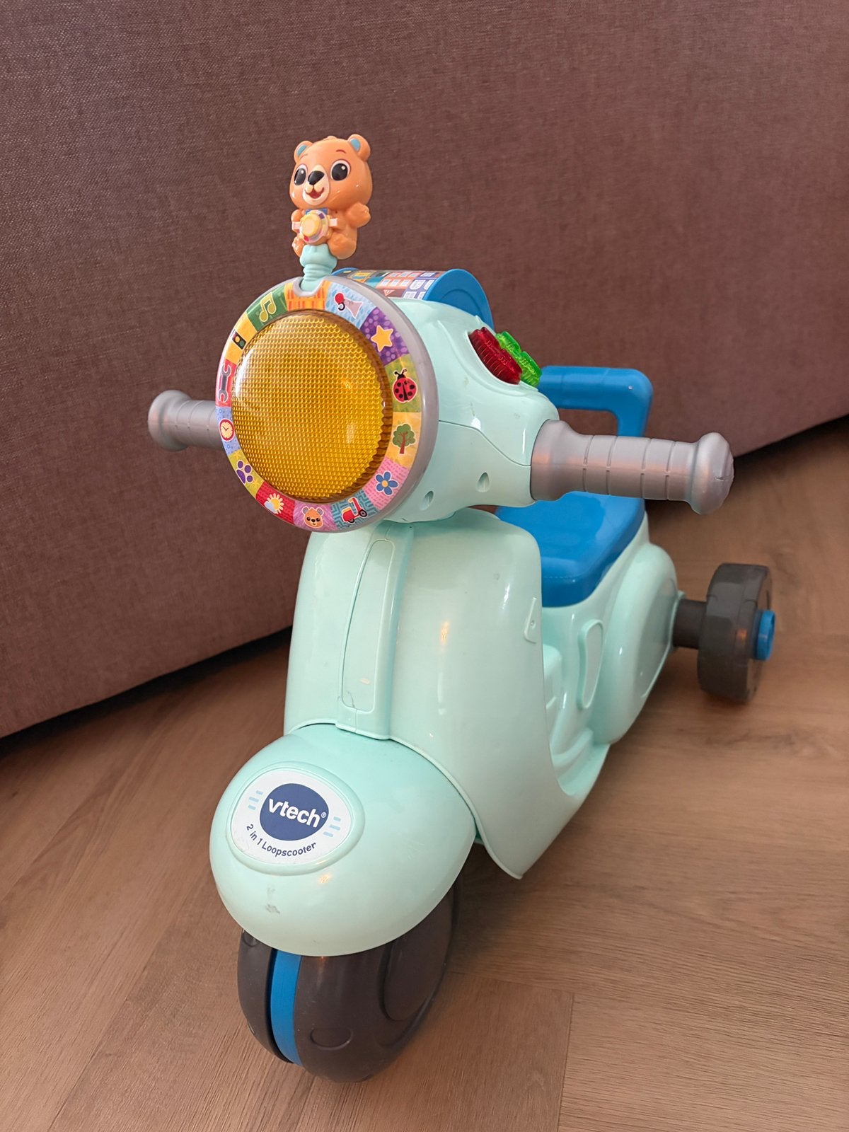 Vtech loopscooter 2 in 1, Ophalen, Zo goed als nieuw, 6 maanden tot 2 jaar