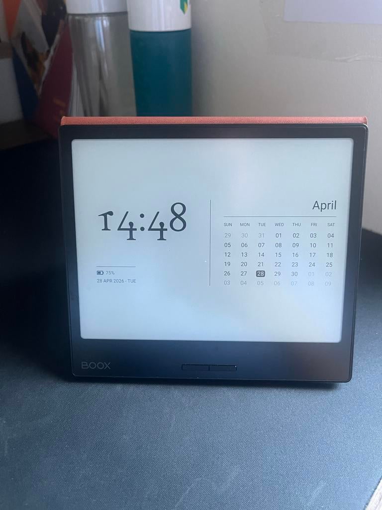 BOOX Page E-reader met hoes - Zo goed als nieuw, Computers en Software, E-readers, Bluetooth, Ophalen of Verzenden, Zo goed als nieuw