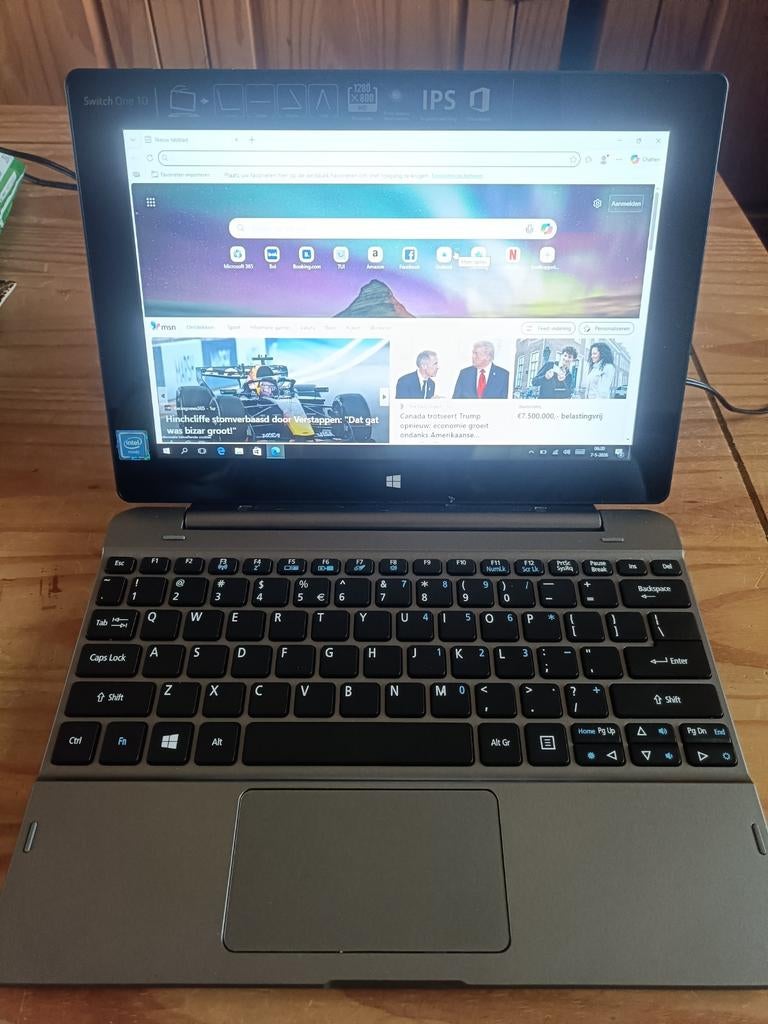 Acer Switch One 10 - Nauwelijks gebruikt, nieuwstaat, Ophalen of Verzenden