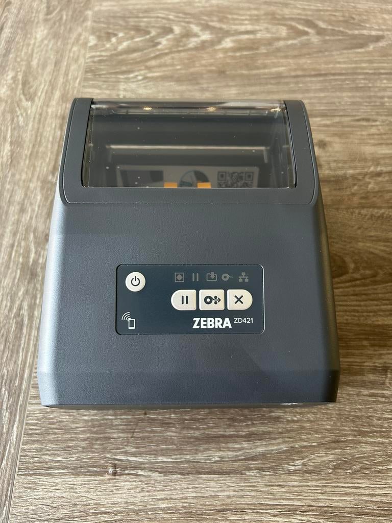 Nieuwe Zebra ZD421 label printer met netwerk en bluetooth, Computers en Software, Labelprinters, Ophalen of Verzenden, Zo goed als nieuw