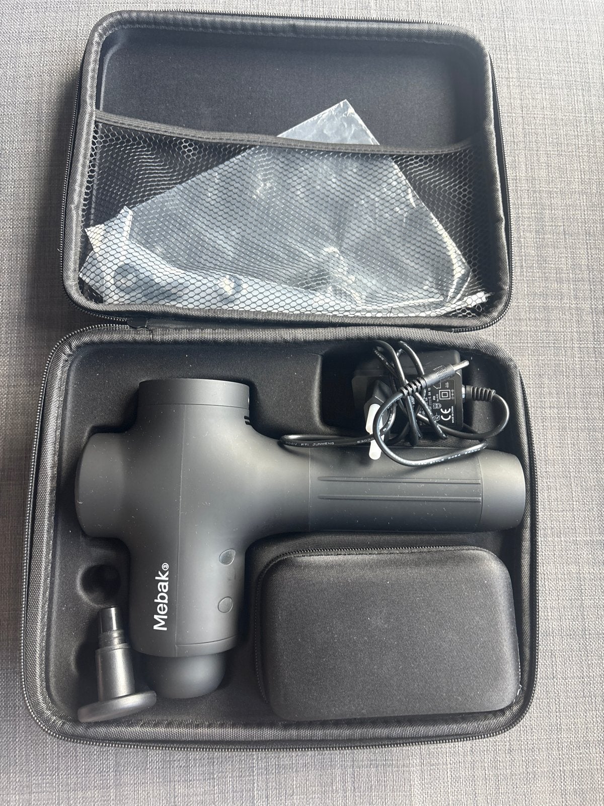 Mebak Massage Gun - Zo goed als nieuw, Ophalen of Verzenden, Zo goed als nieuw, Apparaat