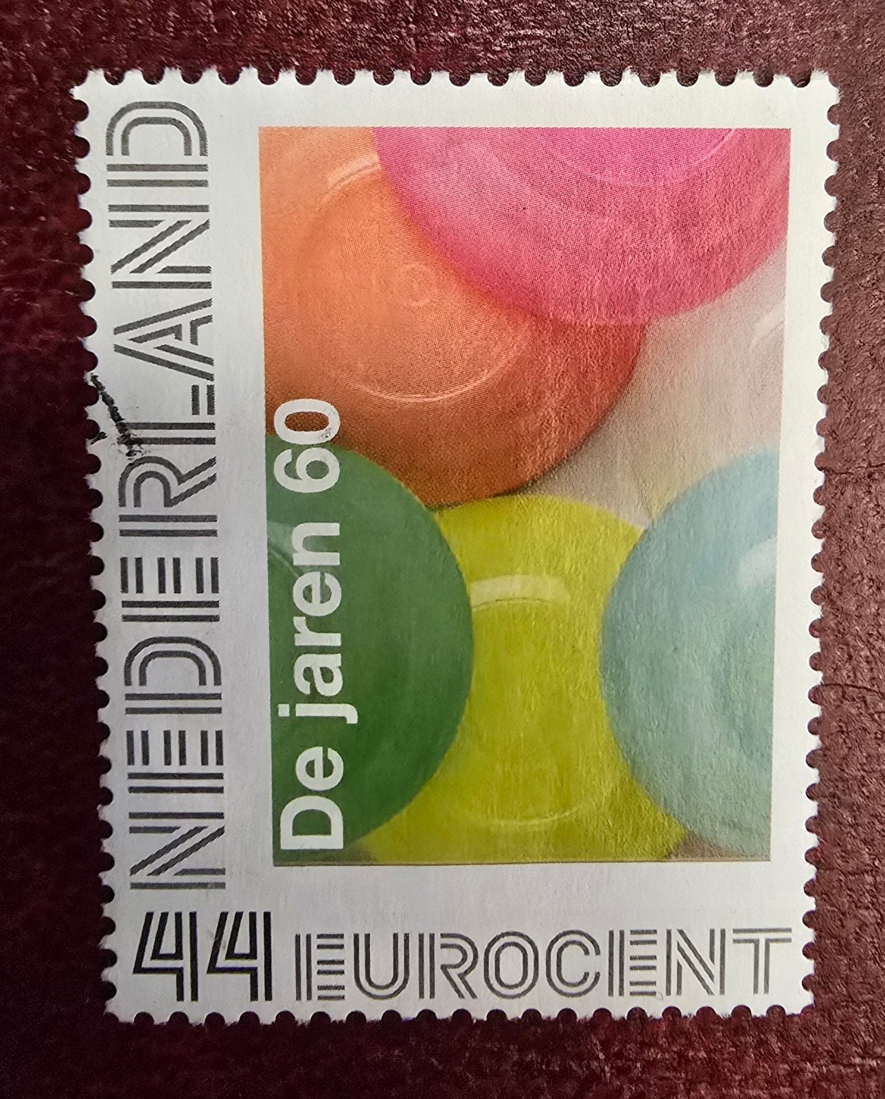 Kv309 persoonlijke  postzegel 'De jaren 60' 44 Eurocent, Postzegels en Munten, Postzegels | Nederland, Ophalen of Verzenden, Na 1940