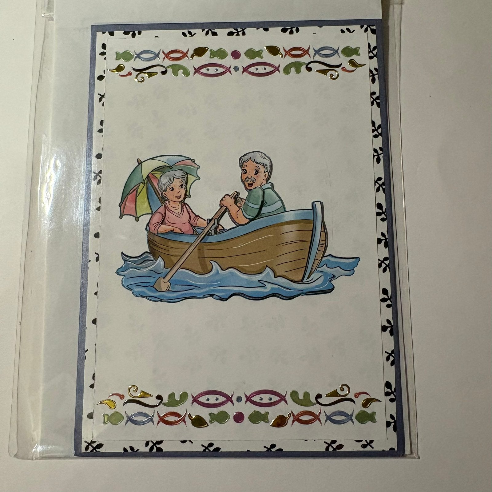Hobbydots kaart bootje varen, Hobby en Vrije tijd, Ophalen of Verzenden, Nieuw