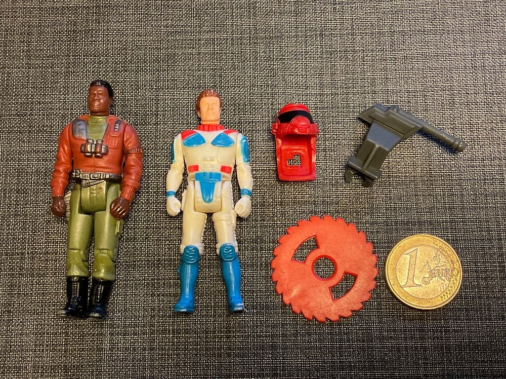 M.A.S.K Callon Burns Hondo Maclean Raven Disk ++, Ophalen, Zo goed als nieuw
