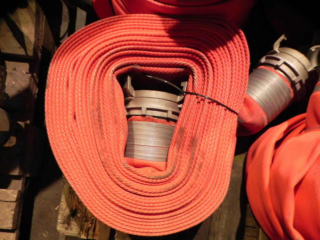 Brandslang Rood Plat oprolbaar 102mm 20m, Tuin en Terras, Ophalen, Nieuw, Tuinslang