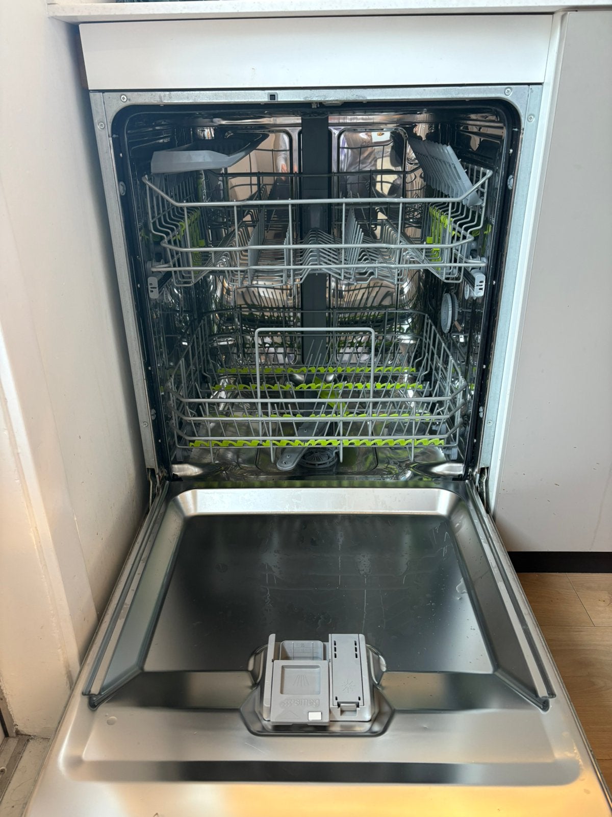 Deels defect: Smeg ST291D inbouwvaatwasser, Ophalen, Minder dan 85 cm, 60 cm of meer, Inbouw